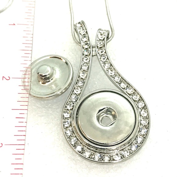 Necklace with handmade 20mm snap SN20 display - Picture 8 of 9